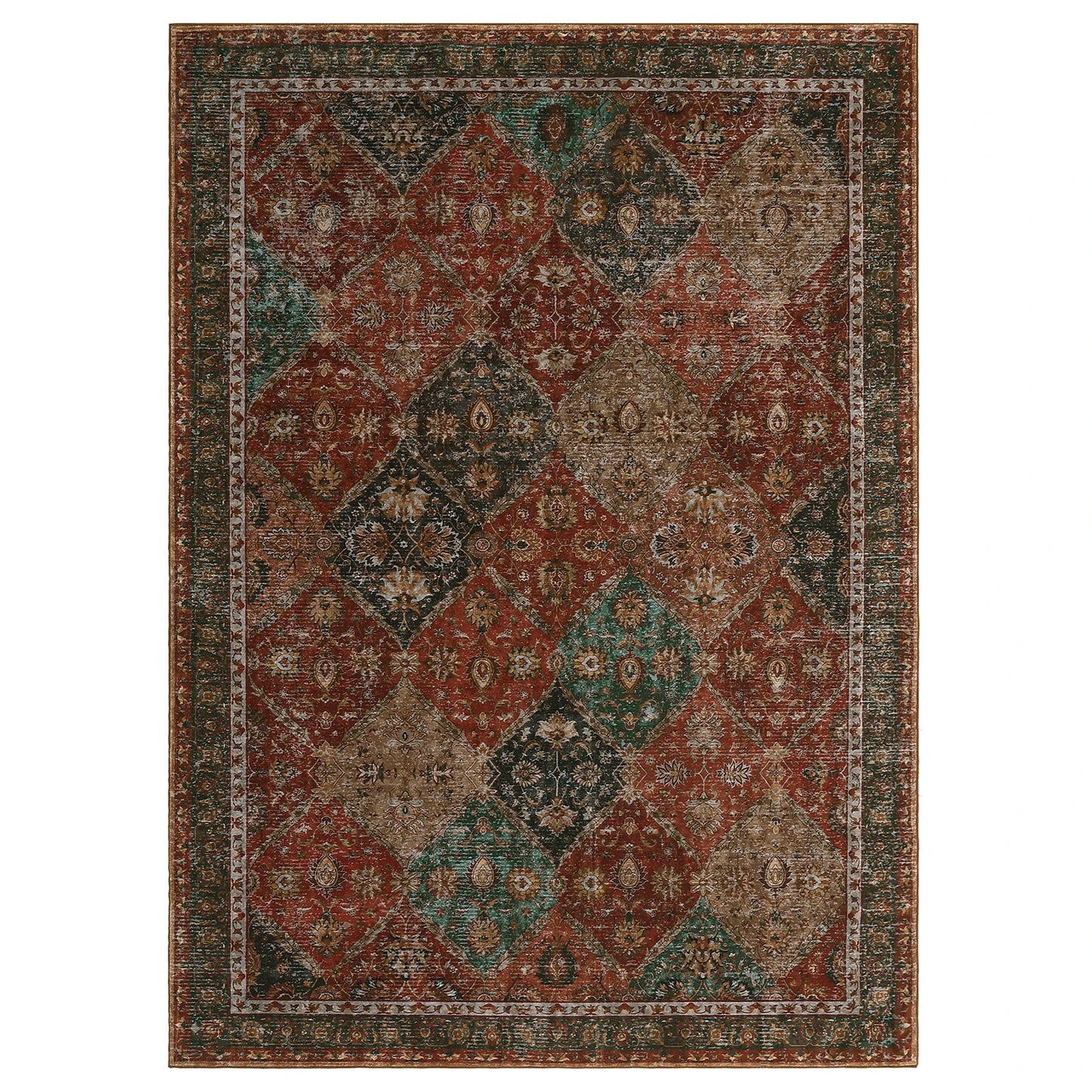 Moroccan Trellis Vintage Rug