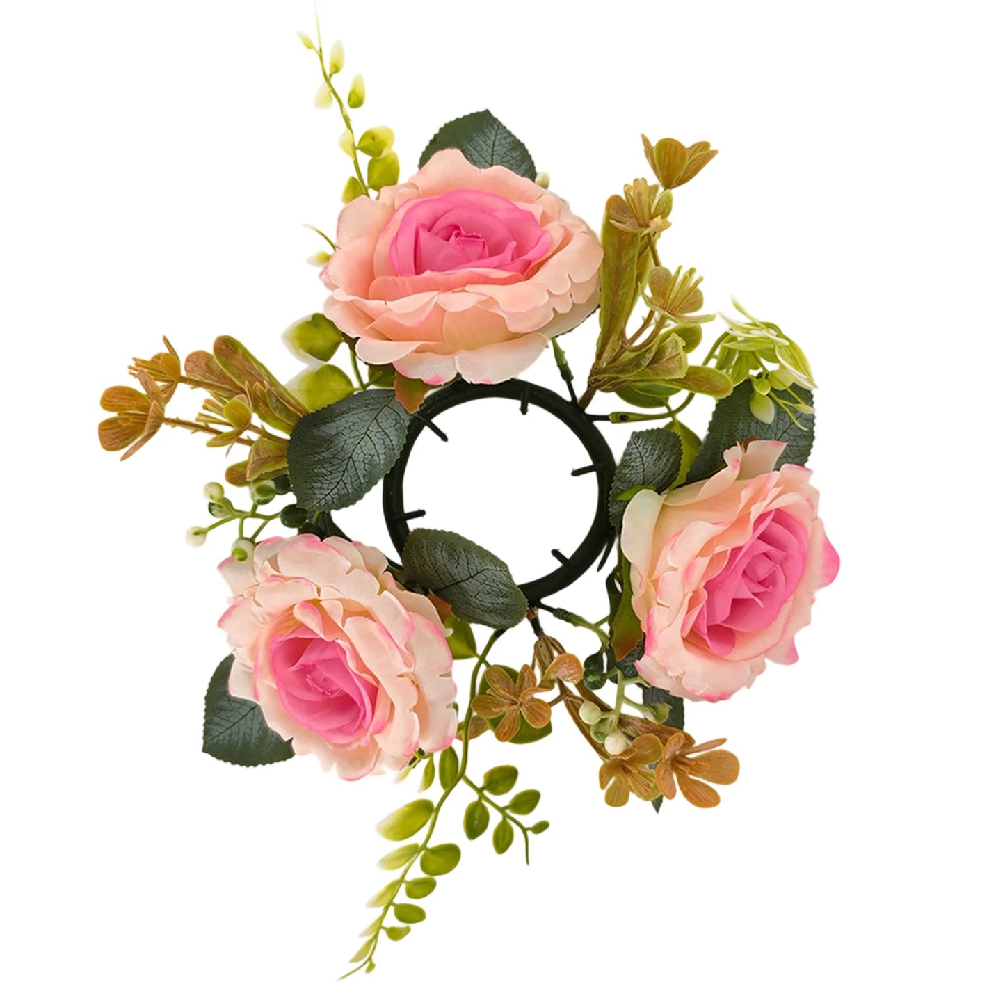 Rose Flower Candle Rings