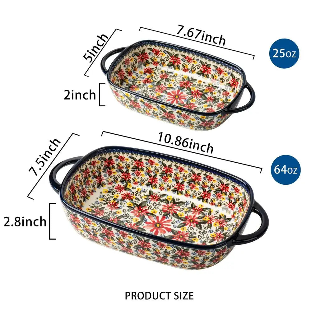 Rectangular Baking Set 2pcs