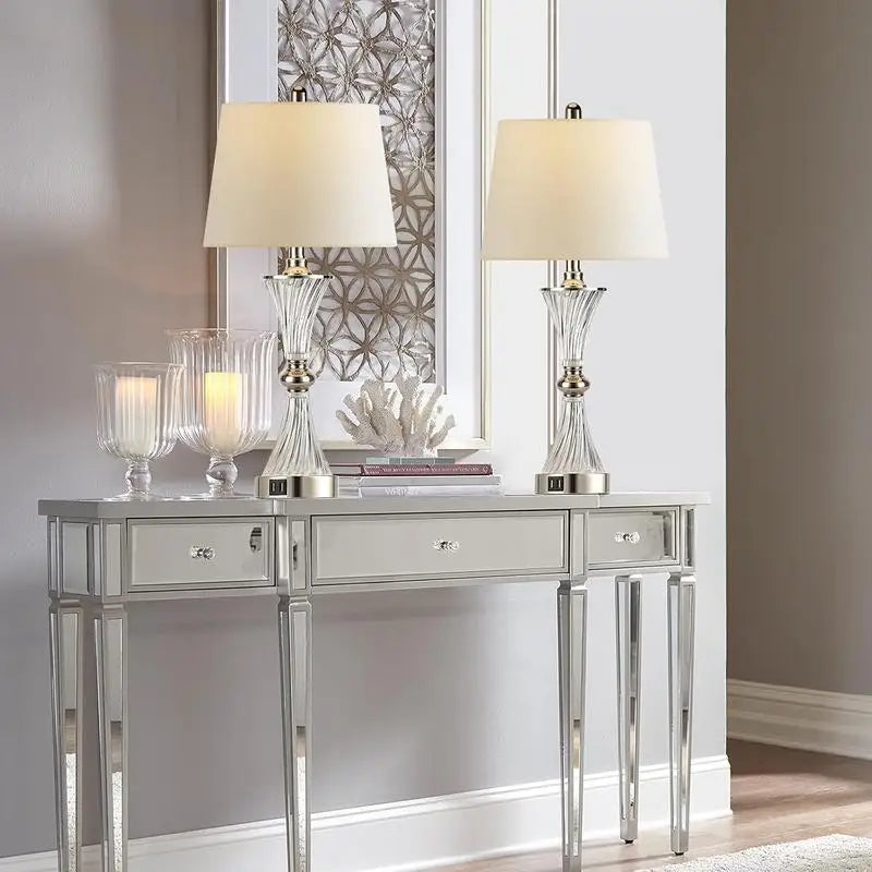 Touch Control Table Lamp Set of 2