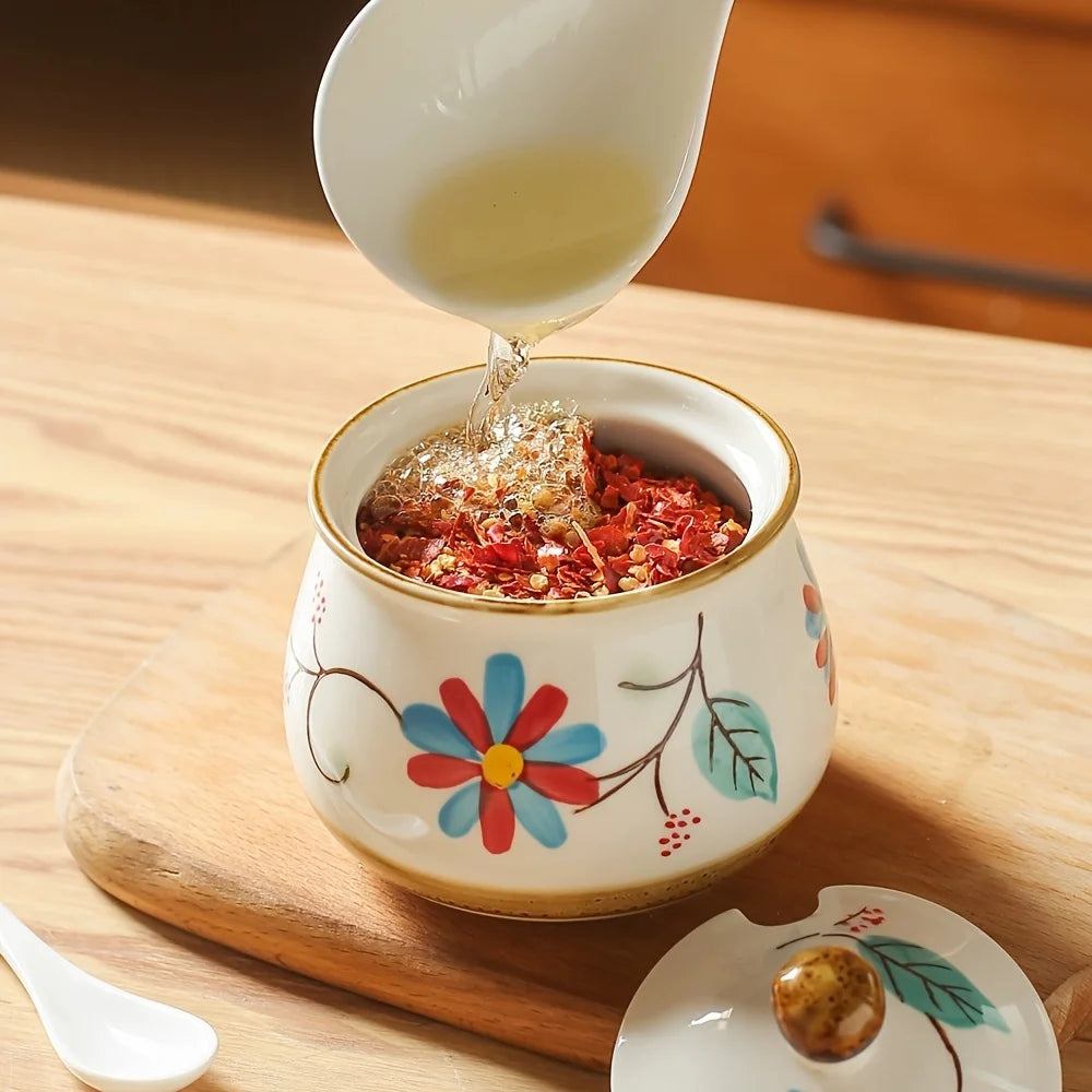Seasoning Containers with Trays