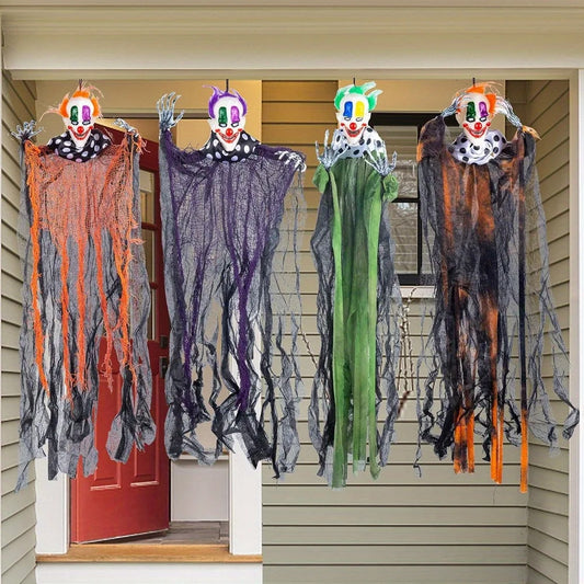 Hanging Clown Halloween Decorations