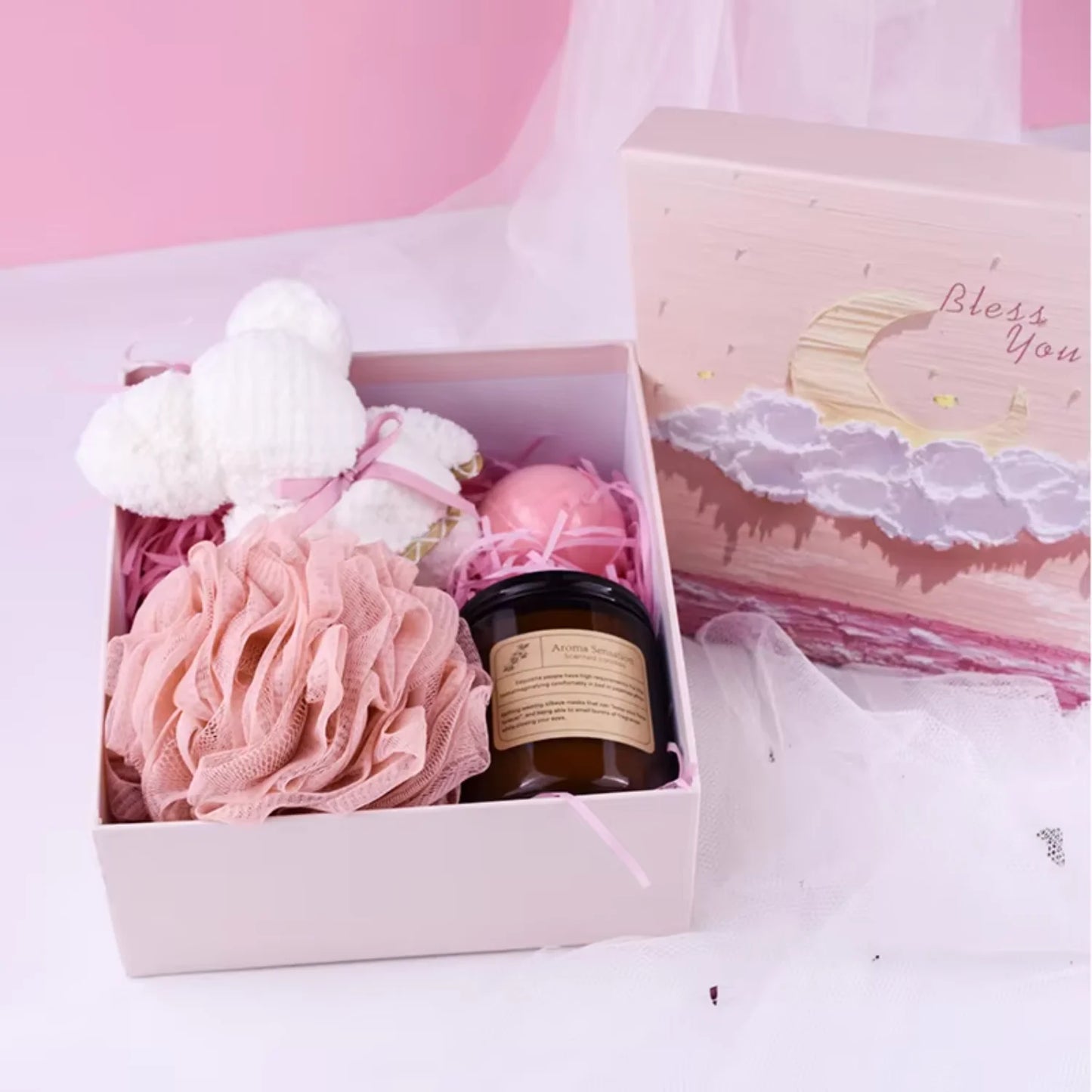 Luxury Aromatherapy Scented Candle Gift Box