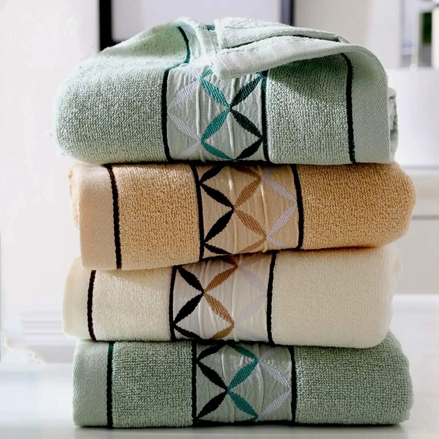 4 Packs Pure Cotton Hand Towel