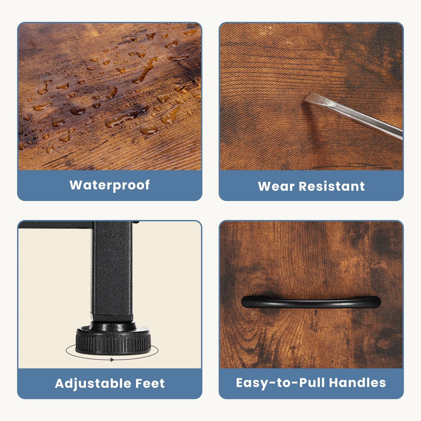 JHK Living Room Display Cabinet