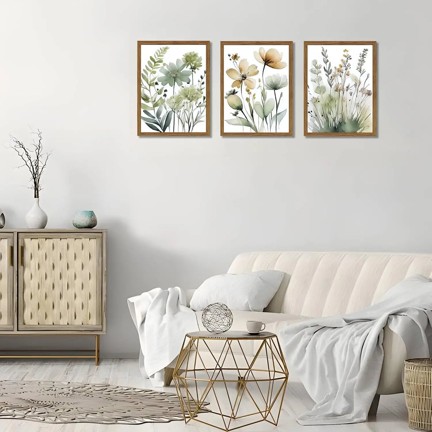 Botanical Wall Art Set of 3