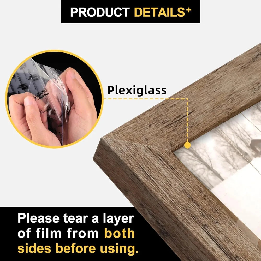 Picture Frames Set of 6