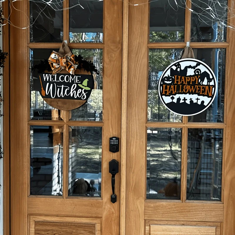 Welcome Witches Door Hanger
