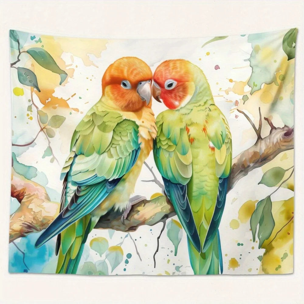 1pc Bird Tapestry Wall Hanging