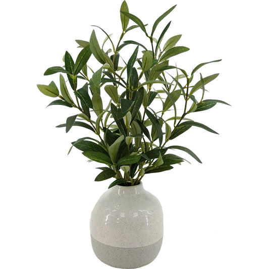 14" Indoor Artificial Olive Plant