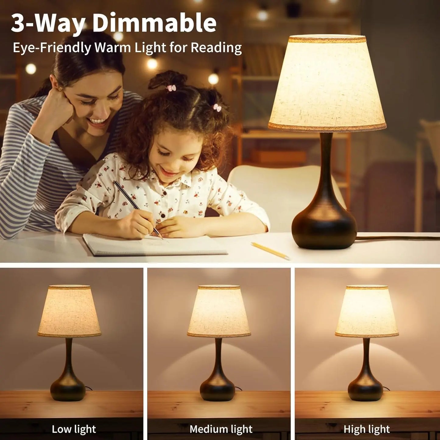 Touch Lamp Set of 2