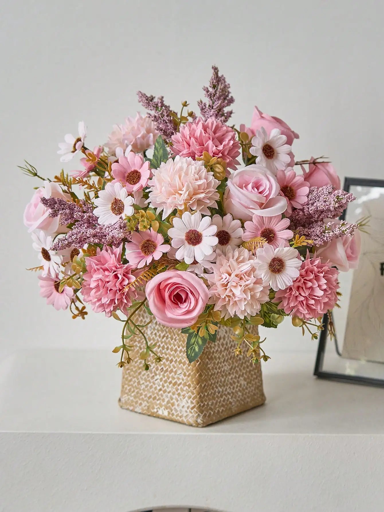 Artificial Flowers Centerpiece