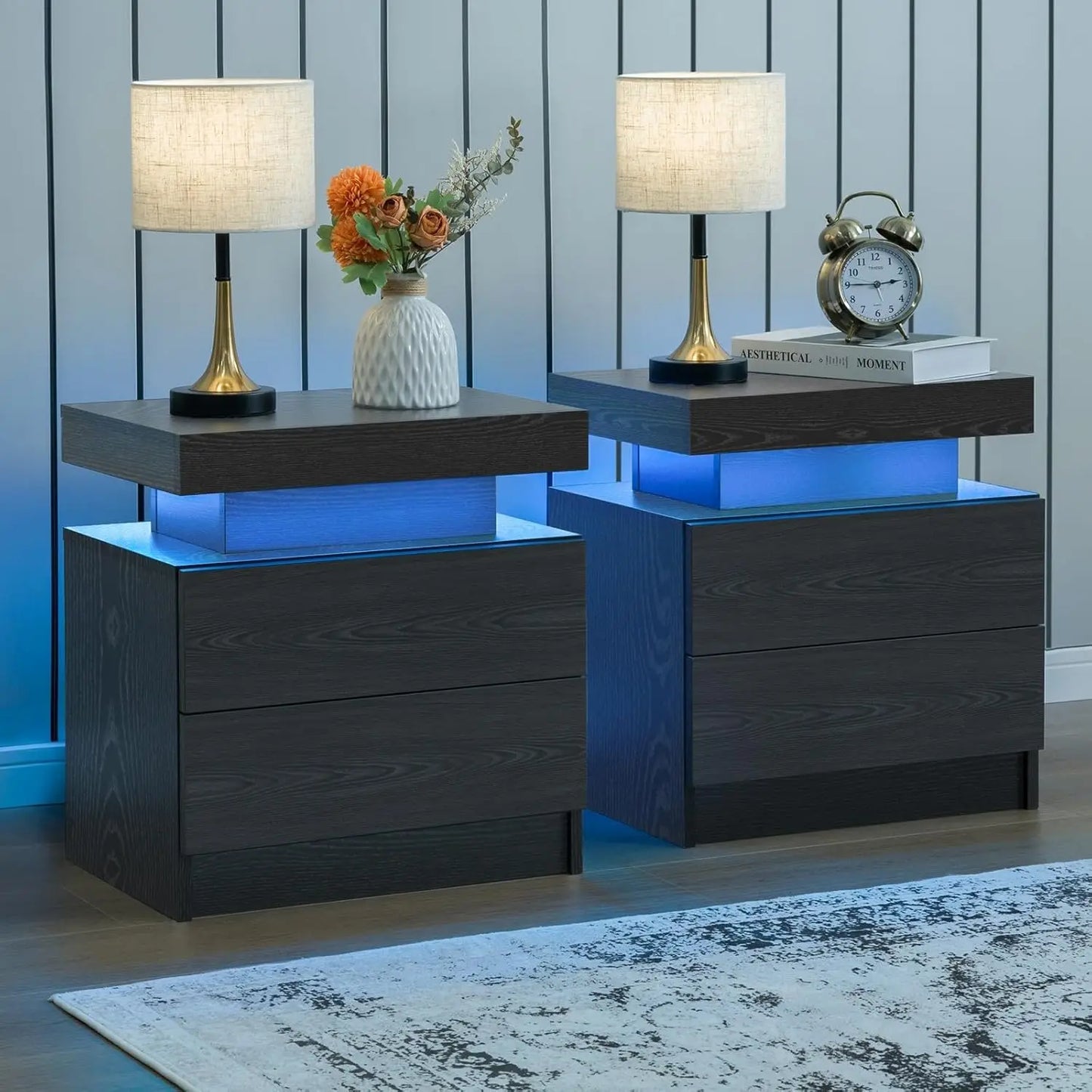 Cubehom Nightstand Set of 2