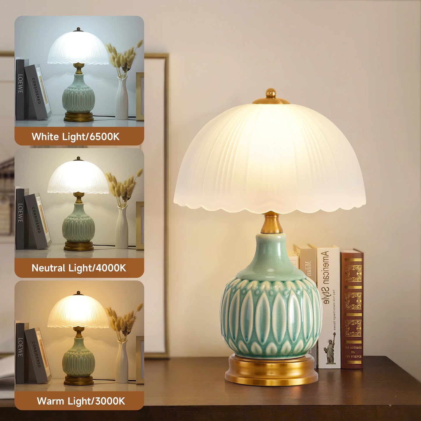 16 Inch Vintage Lamp