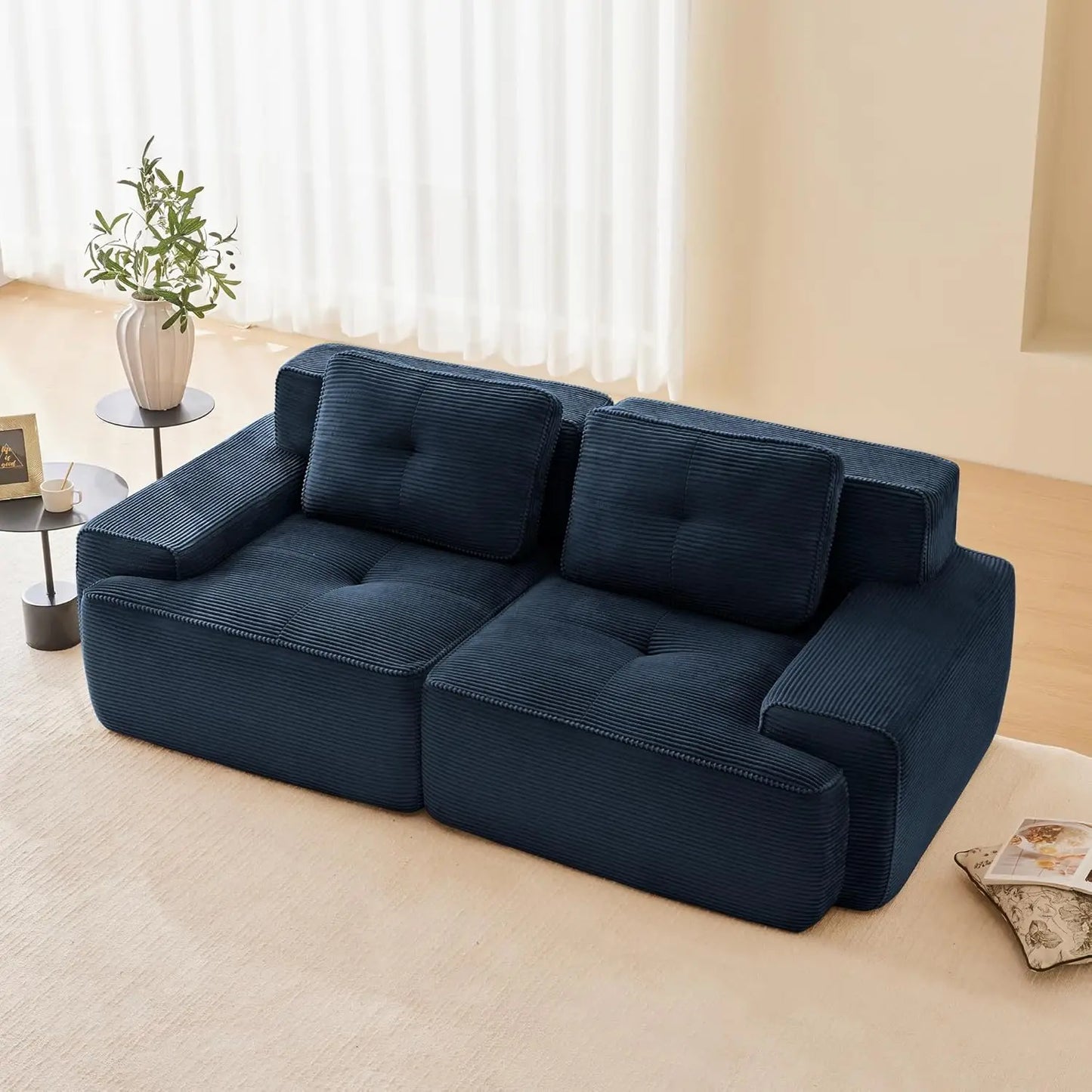 Boneless Couch with Pillow