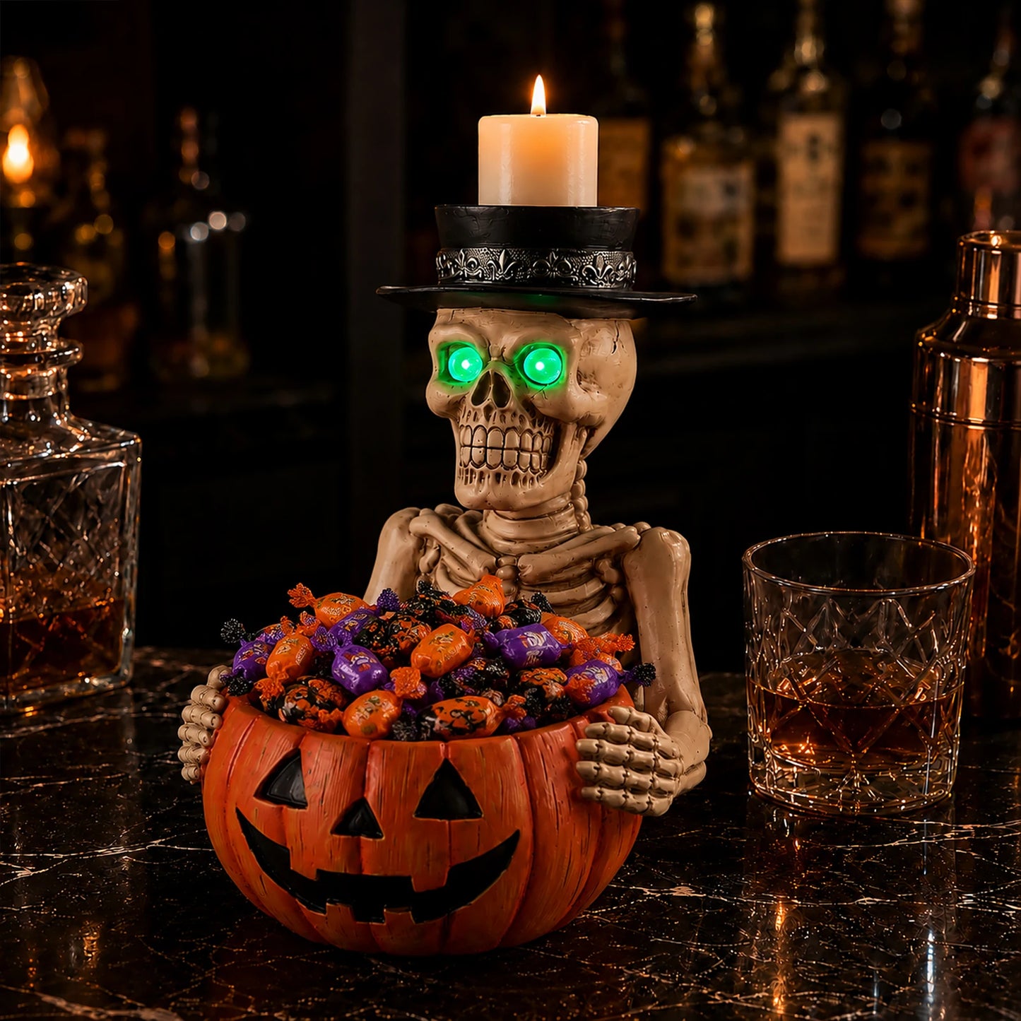Halloween Skeleton Figurine