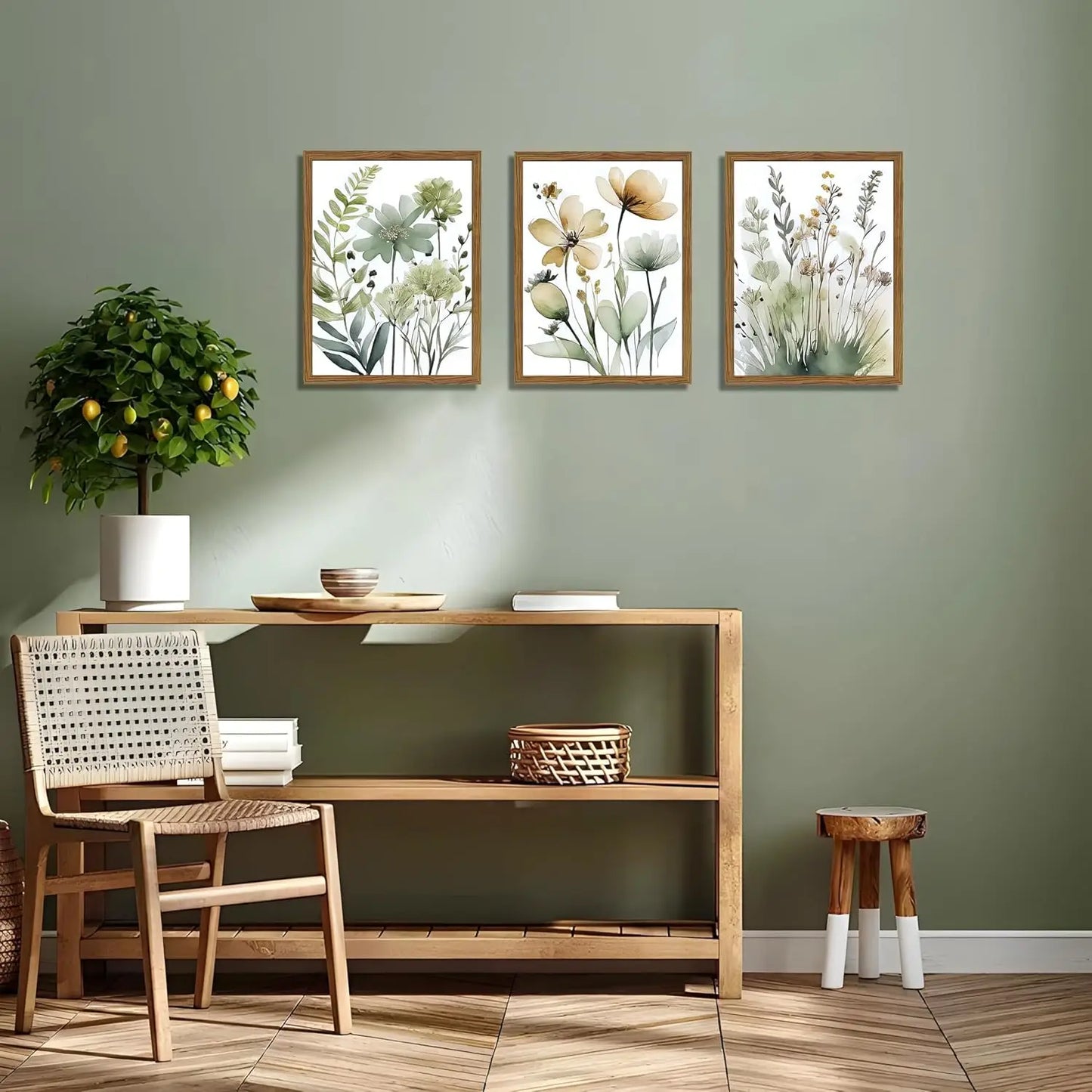 Botanical Wall Art Set of 3