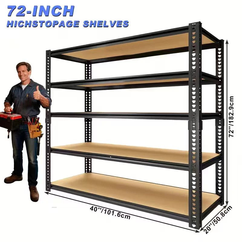 Sturdy Metal Storage Rack