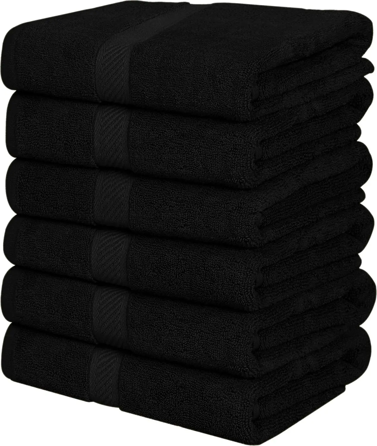 6 Pack Bath Towel Set