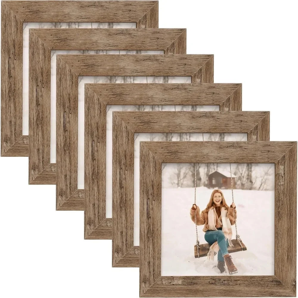 Picture Frames Set of 6