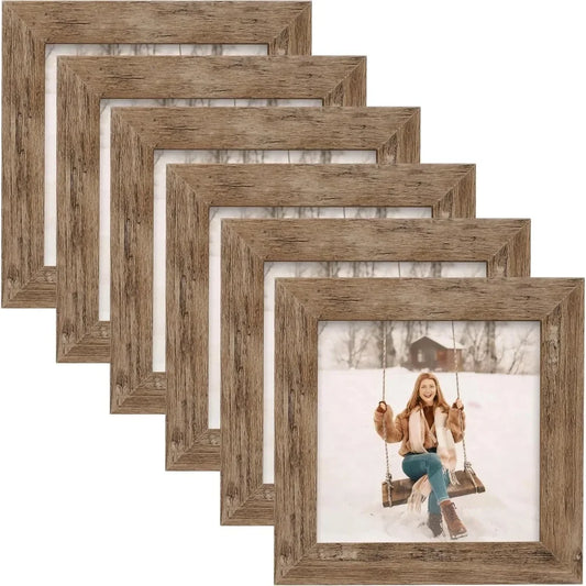 Picture Frames Set of 6