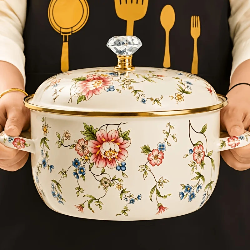 Enamel Stock Pot