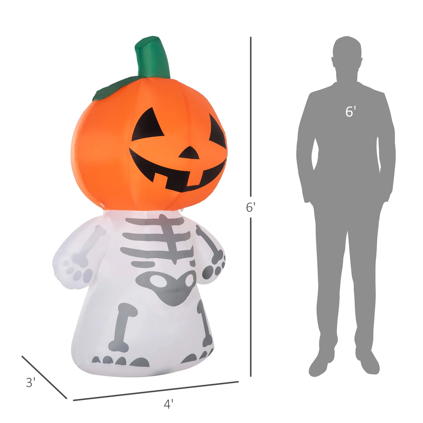 Halloween Pumpkin Man