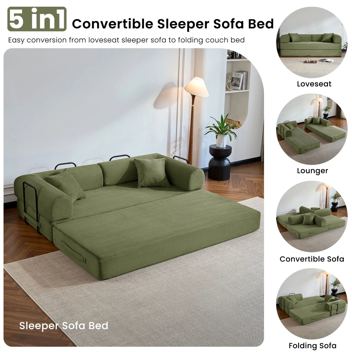 Convertible Sofa Bed