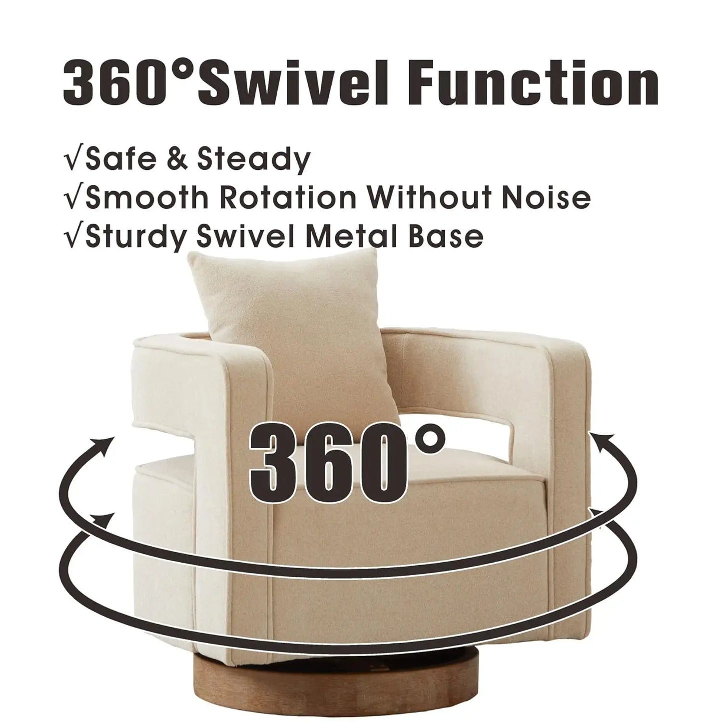 Swivel Accent Chair Set of 2