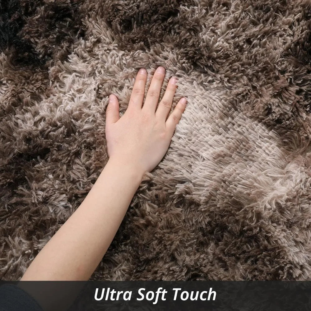 Area Rug 10x14 Feet Ultra Fuzzy Carpet