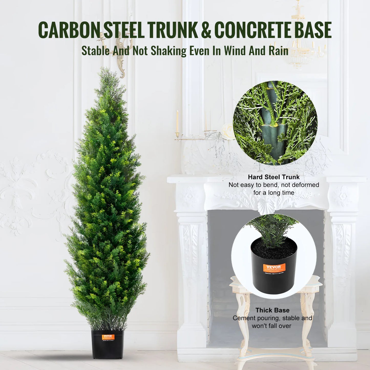 Artificial Cedar Topiary Tree