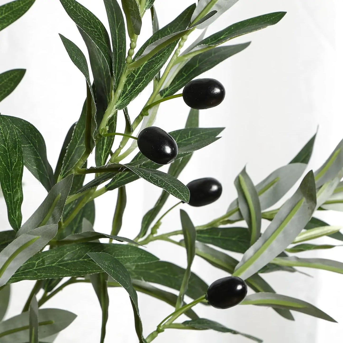 6 Ft Olive Tree with Lifelike Fruit