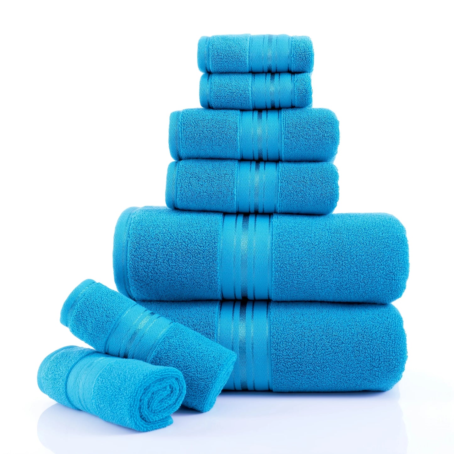 Set of 8 Bath Towels
