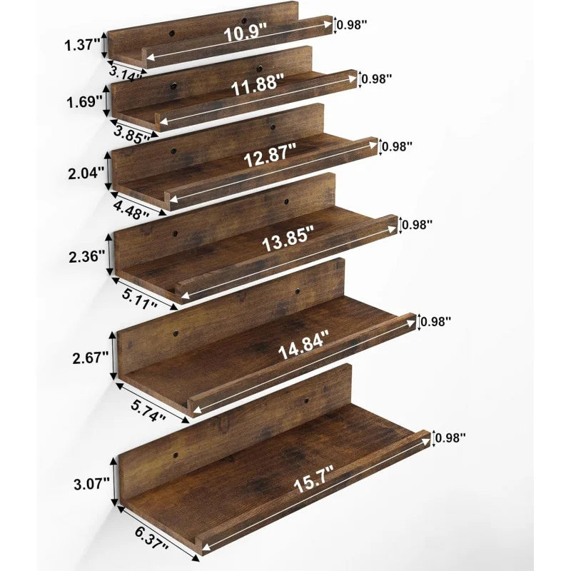 Floating Shelves Sets of 6