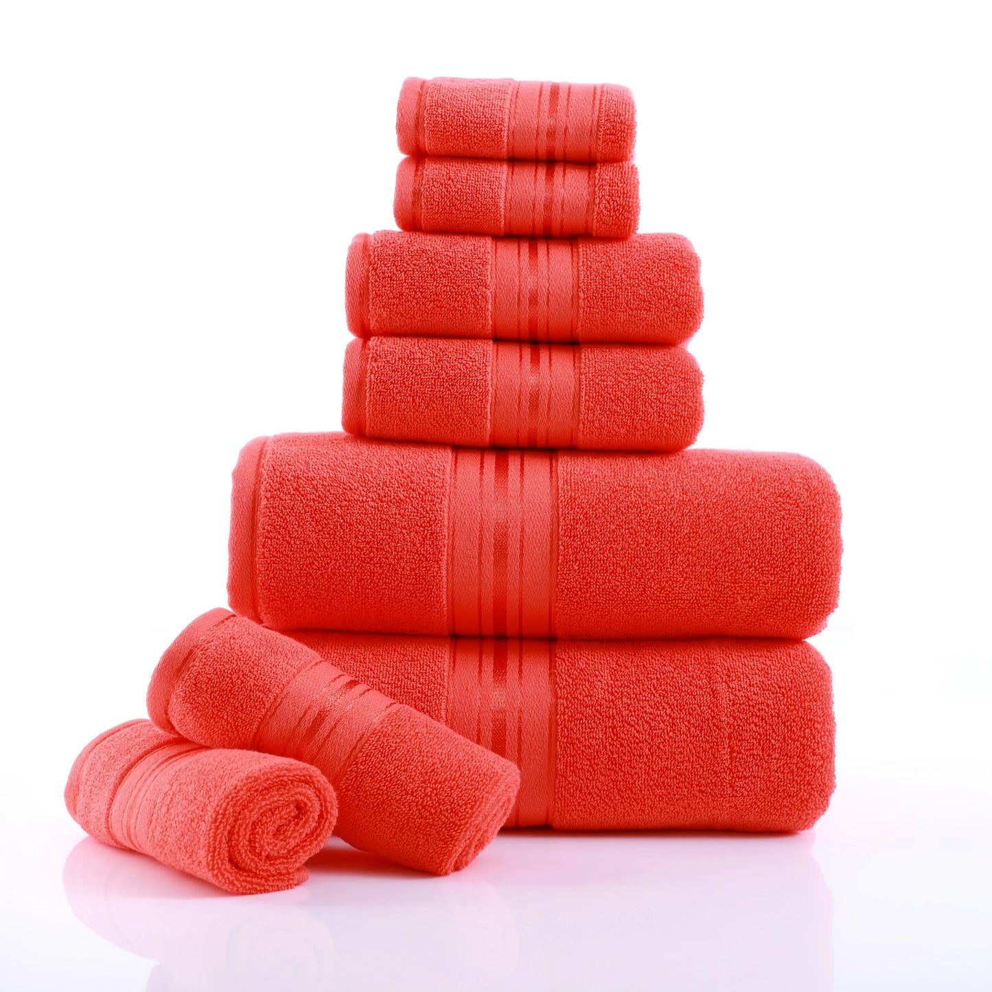 Set of 8 Bath Towels