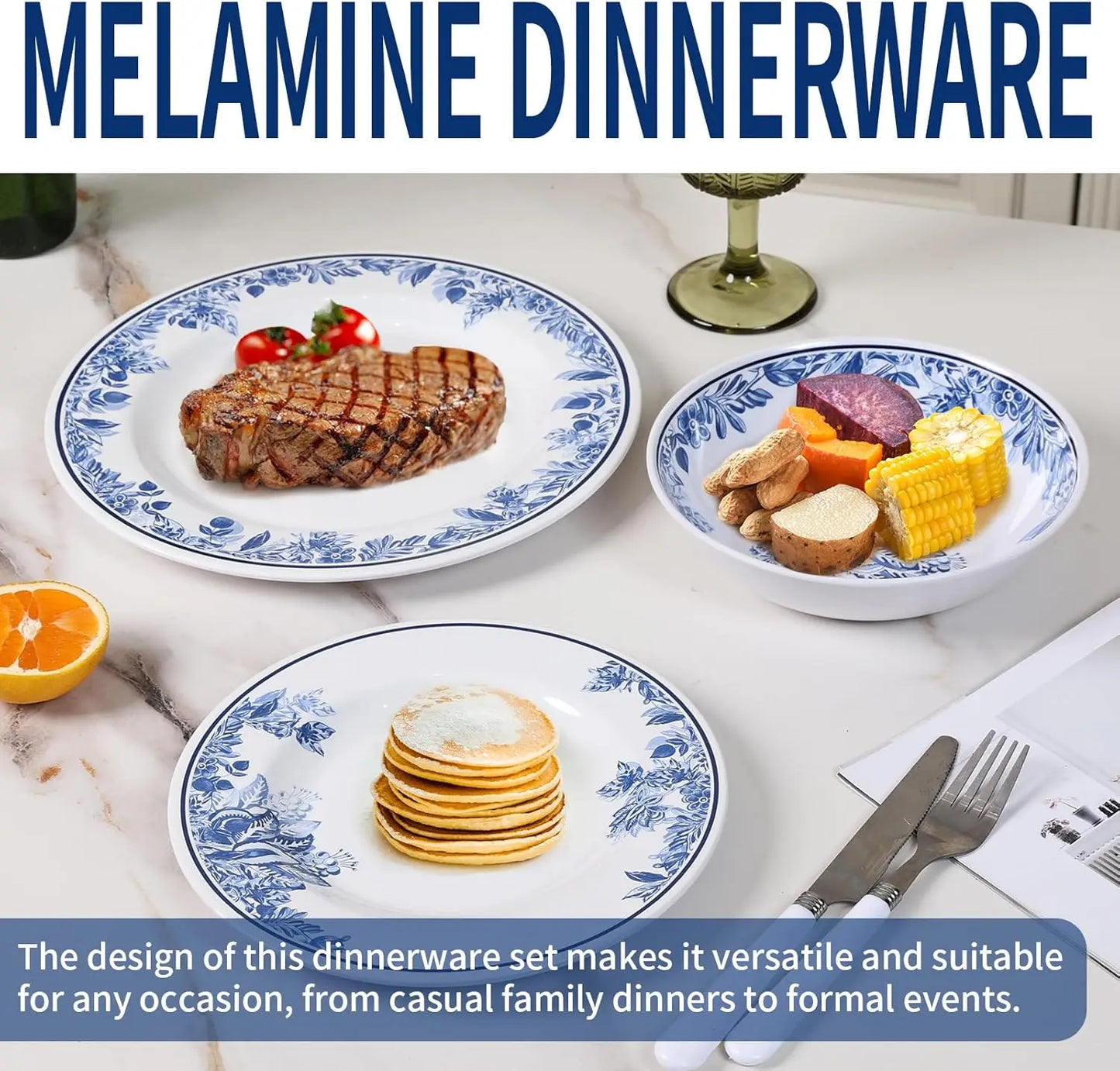 Melamine Dinnerware Sets