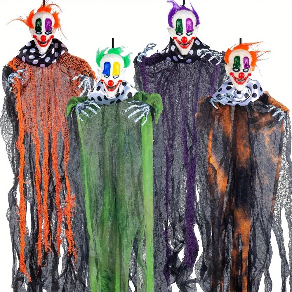 Hanging Clown Halloween Decorations