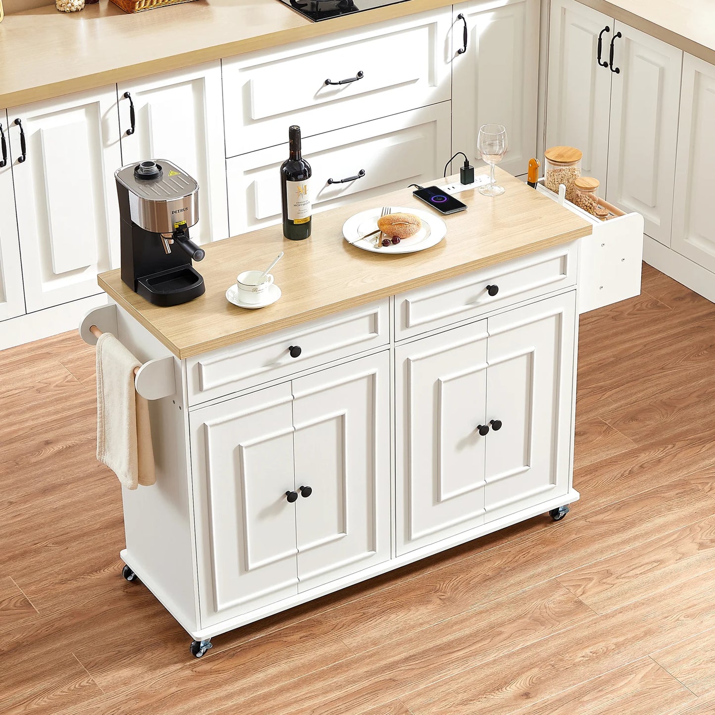 60" Mobile Kitchen Islands