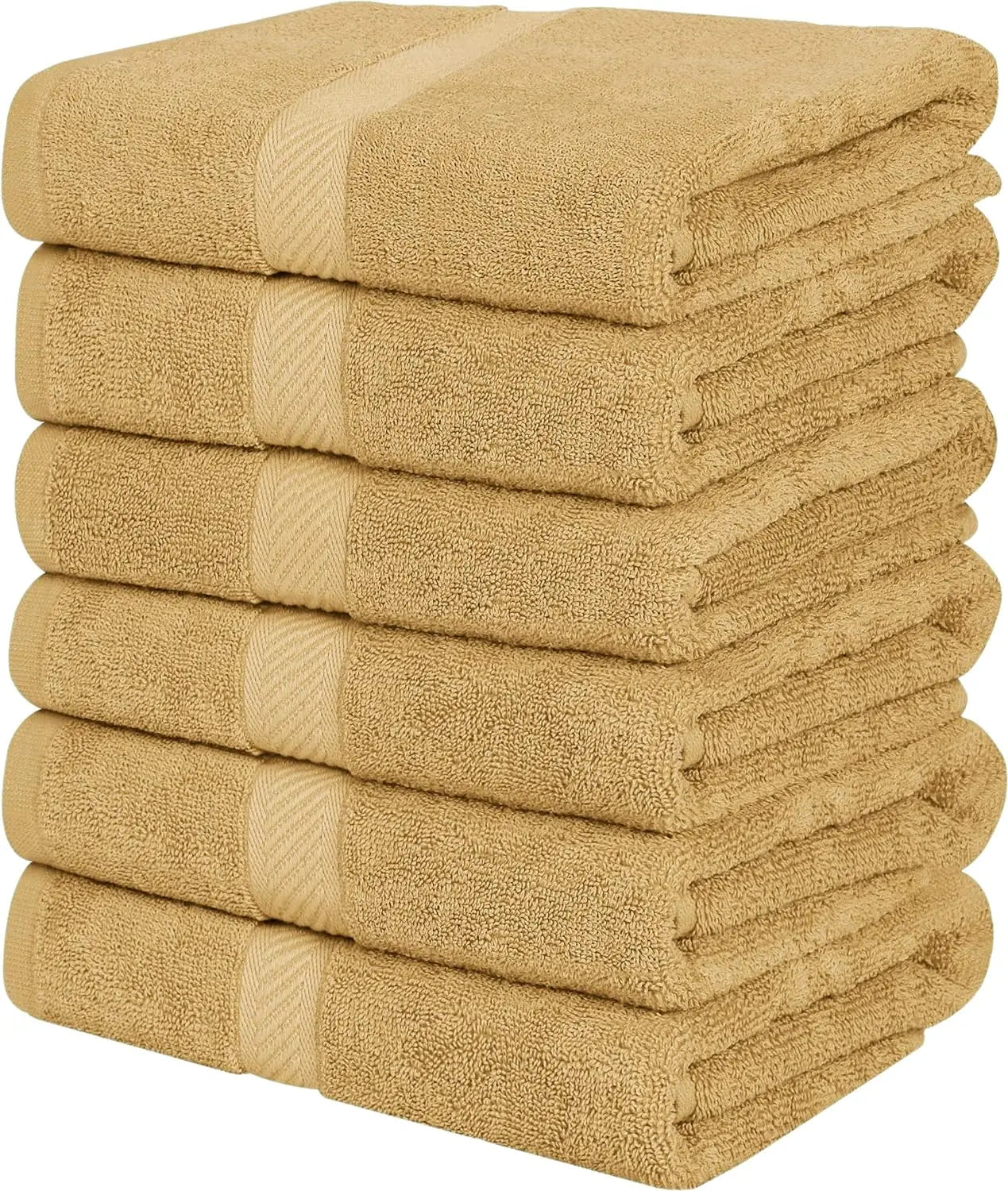 6 Pack Bath Towel Set