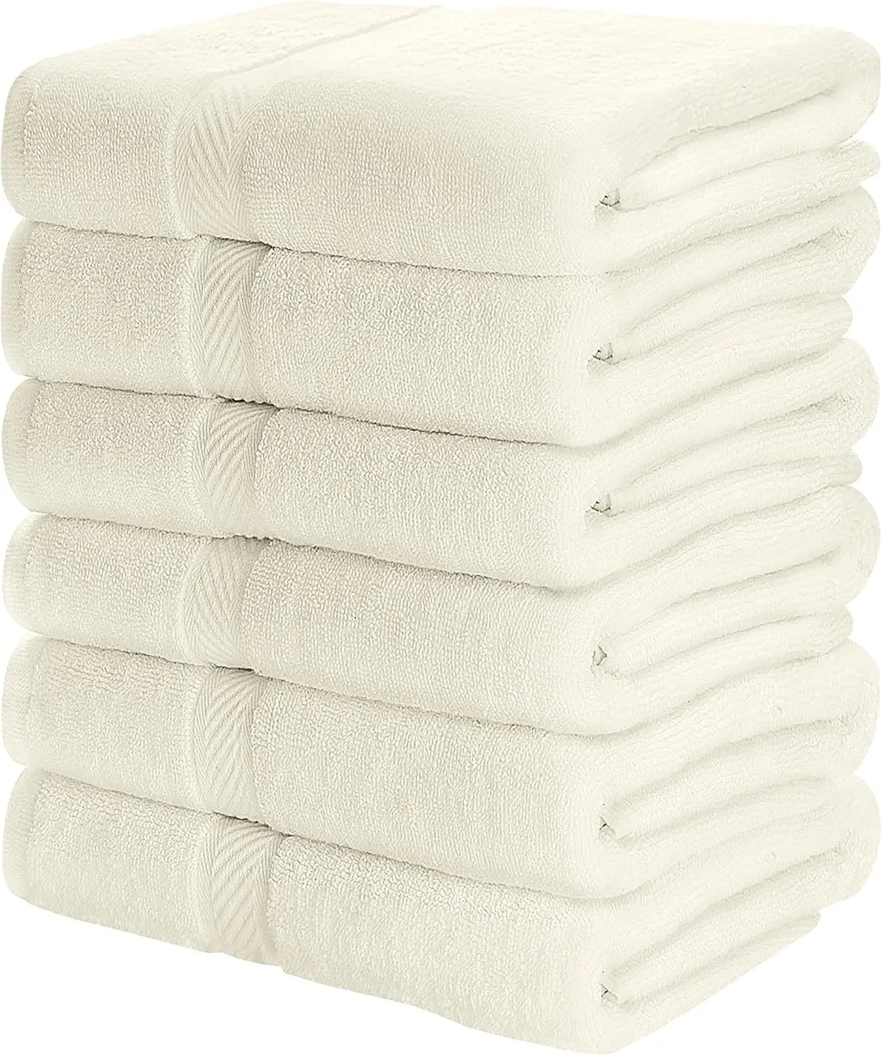 6 Pack Bath Towel Set