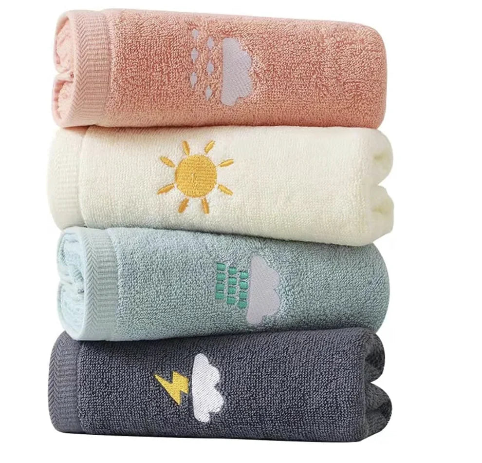 Bathroom Hand Towels Set of 4