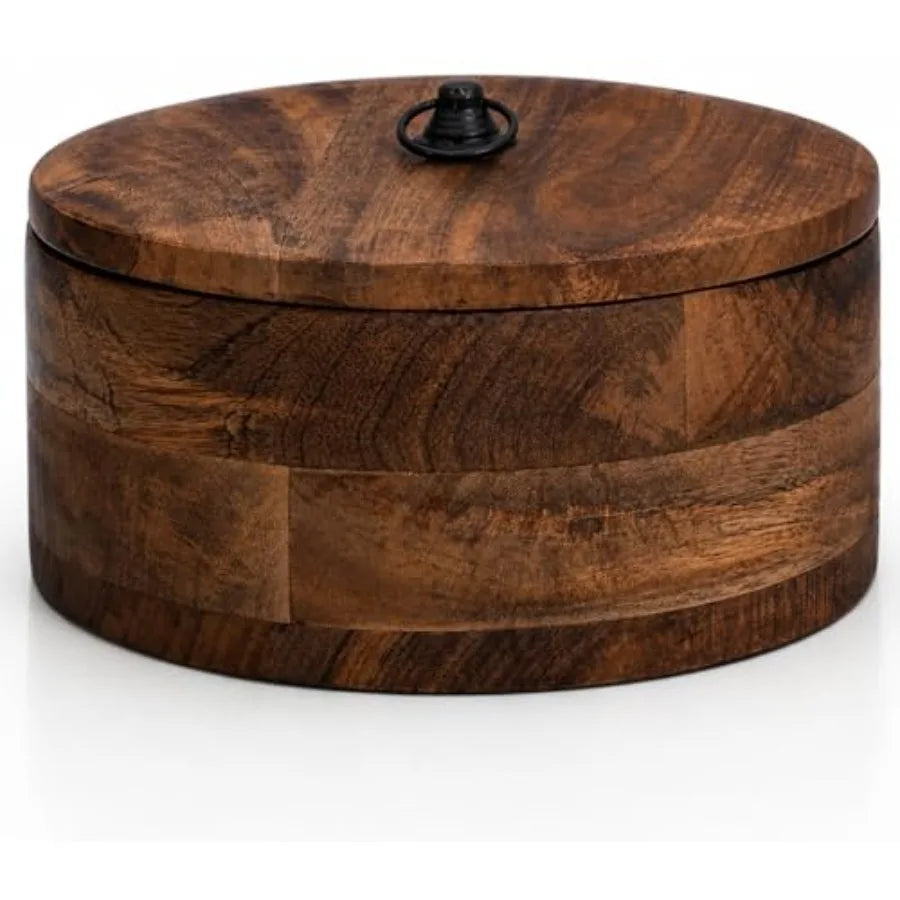 Wooden Tortilla Warmer Basket