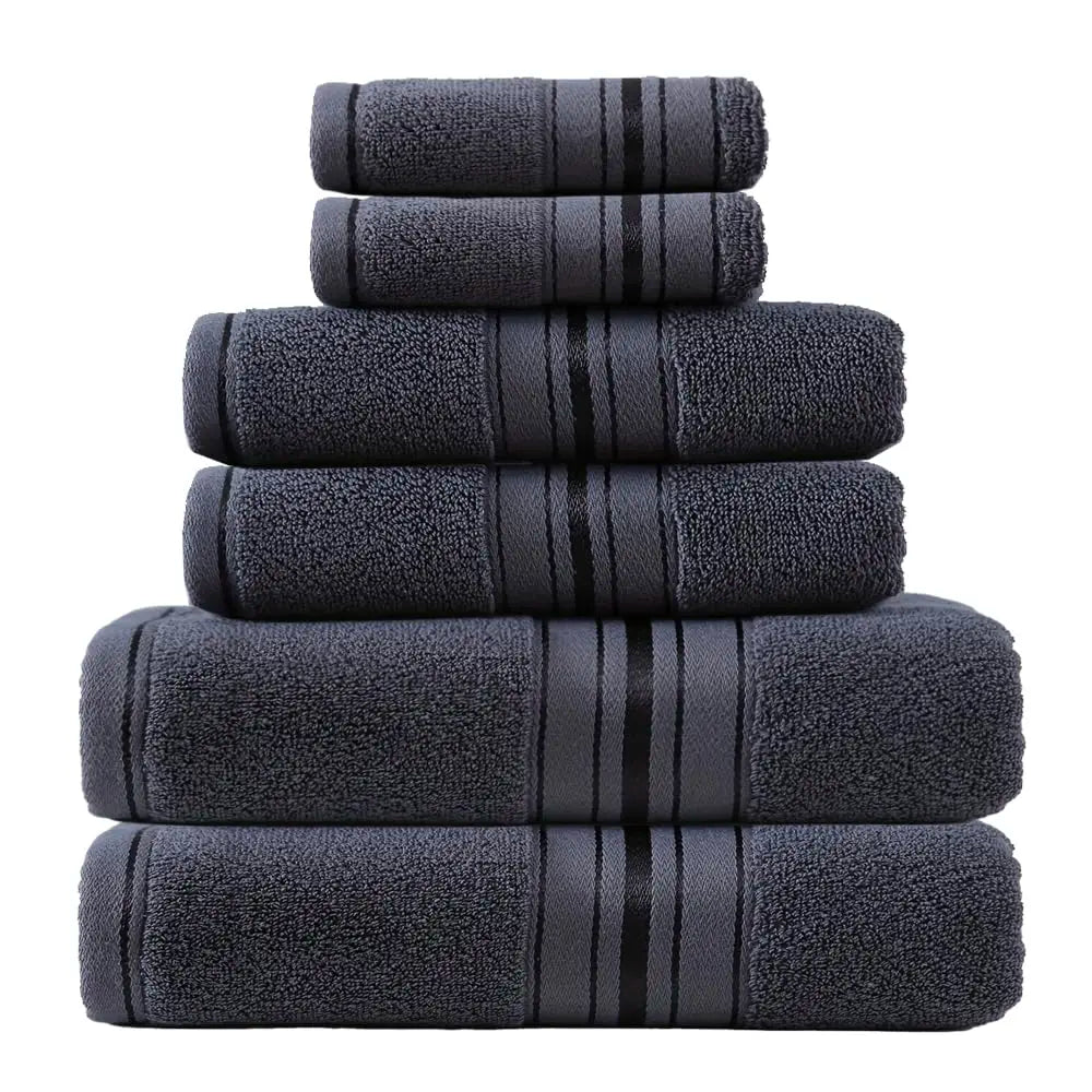 Luxury 6 Piece Towel Set