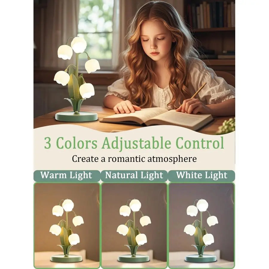 Lily of The Valley Lamp