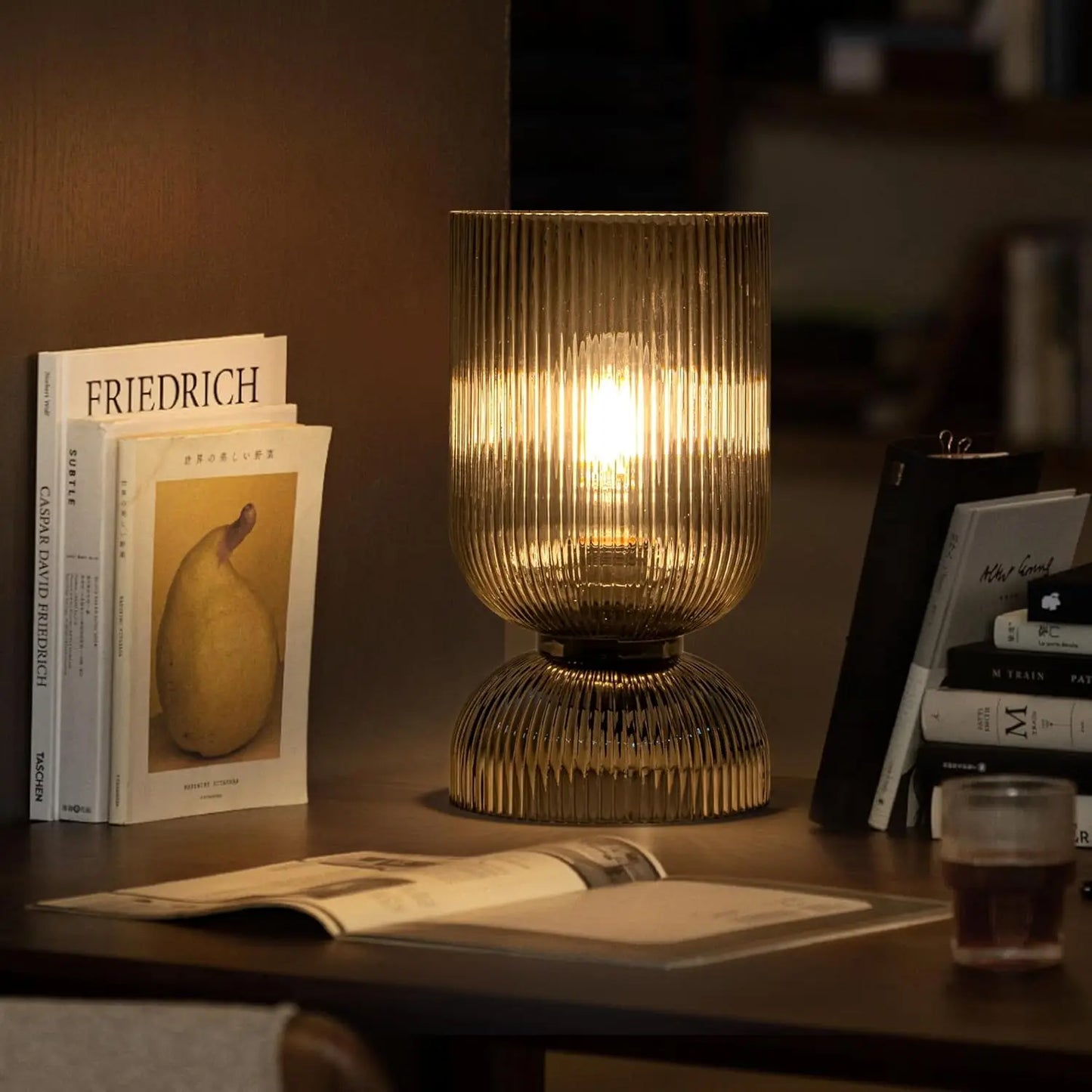 Modern Glass Table Lamp