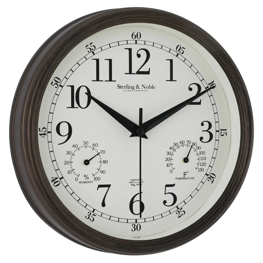 Indoor Outdoor Wall Clock