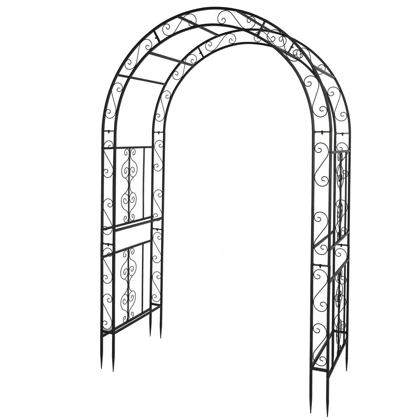 Double Layer Iron Art Arch