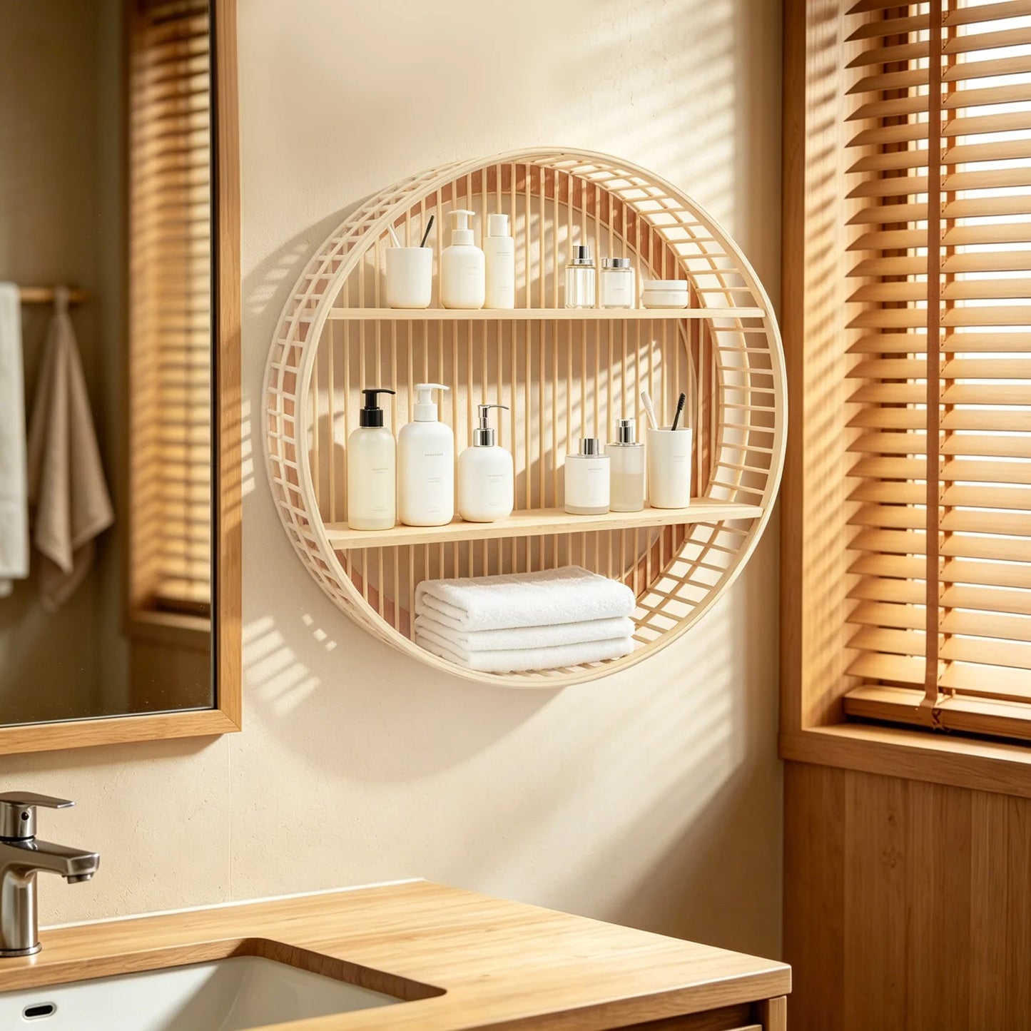 Round Wall Shelf