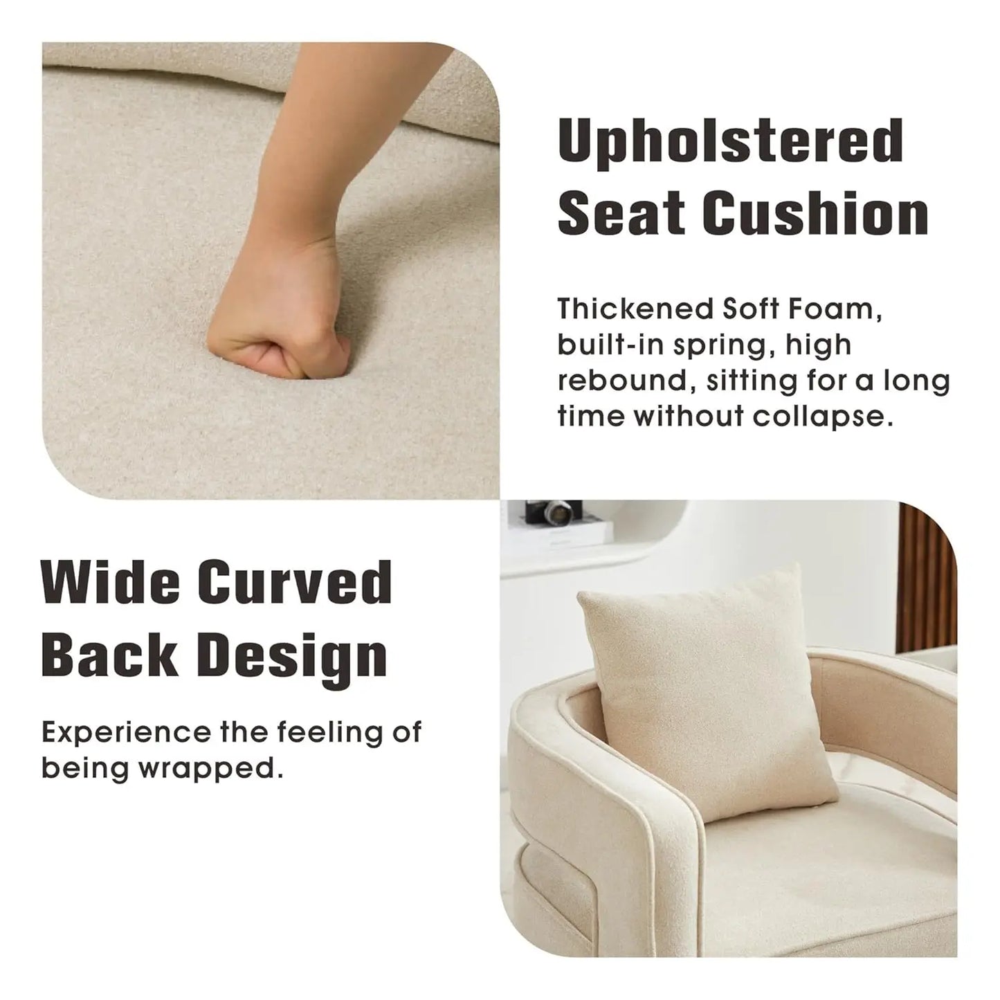 Swivel Accent Chair Set of 2