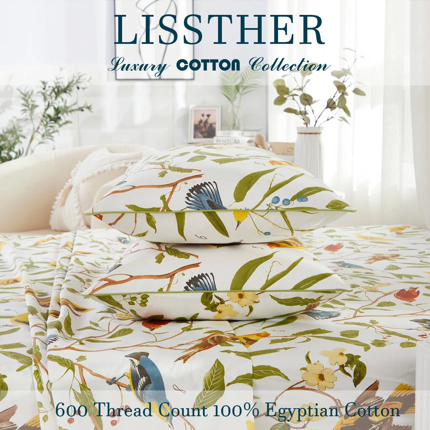 3pcs Cotton Duvet Cover Set